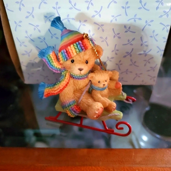 Cherished Teddies lot of 3 teddy figurines. Honey bear Holiday drummer boy - Picture 2 of 3